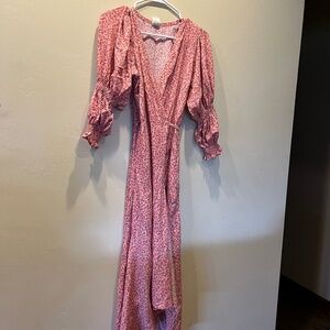 Bali ELF floral midi dress S